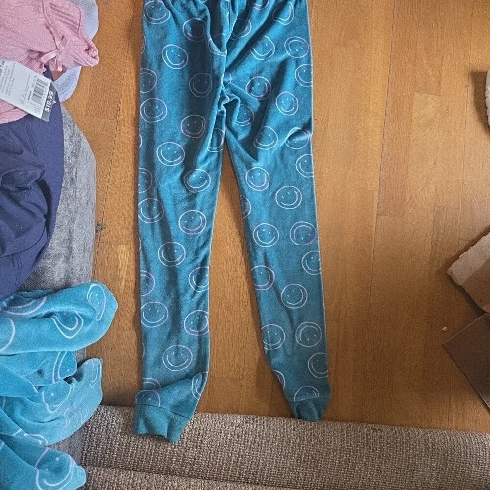 Cat & Jack | Smiley Face Blue Pajama Set